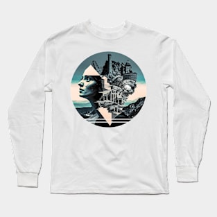 Surreal Collage #15 Long Sleeve T-Shirt